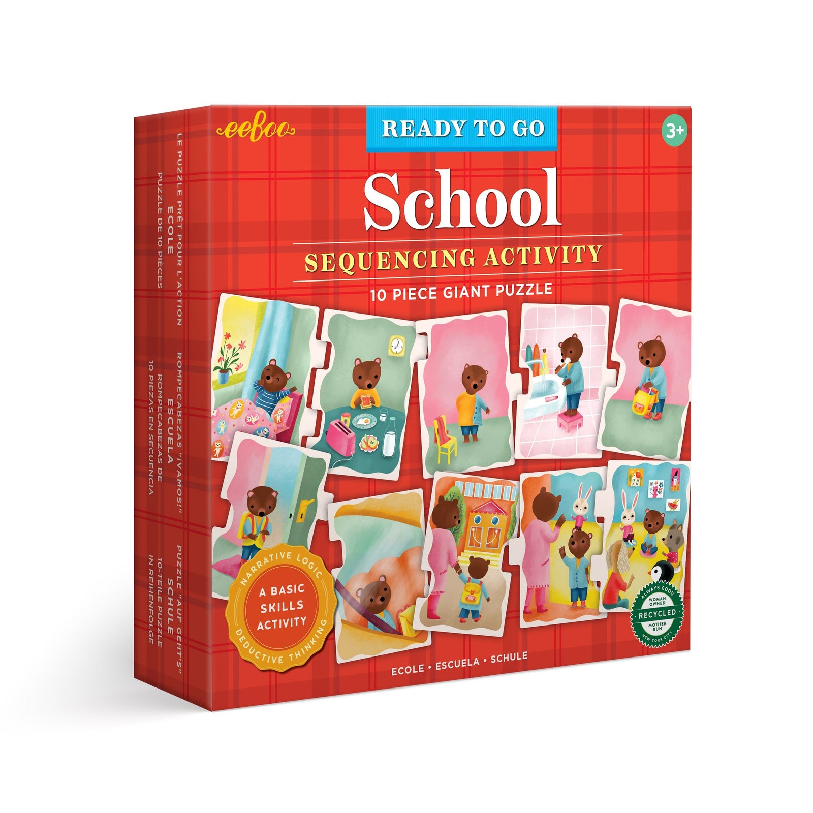Ready to Go Puzzle - School