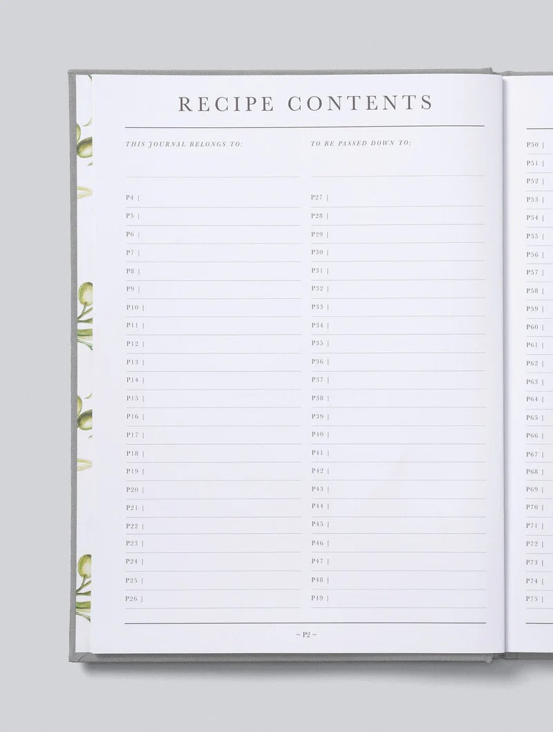 Recipes Passed Down, Wine