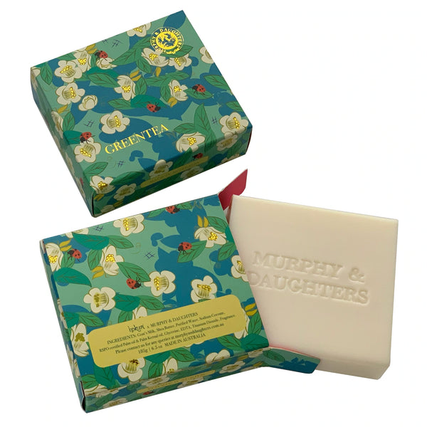 Rectangular Boxed Soap - Green Tea