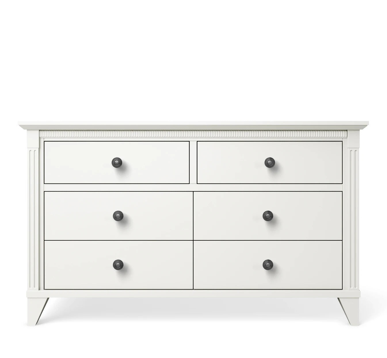 Double Dresser White