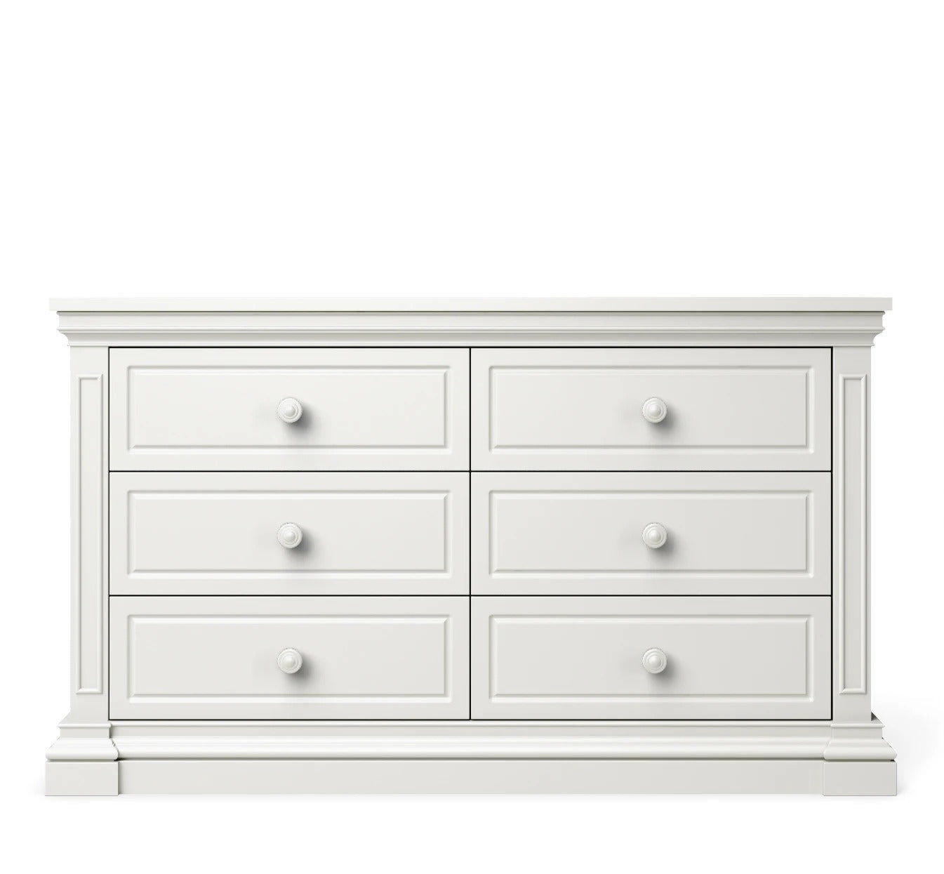 Double Dresser White