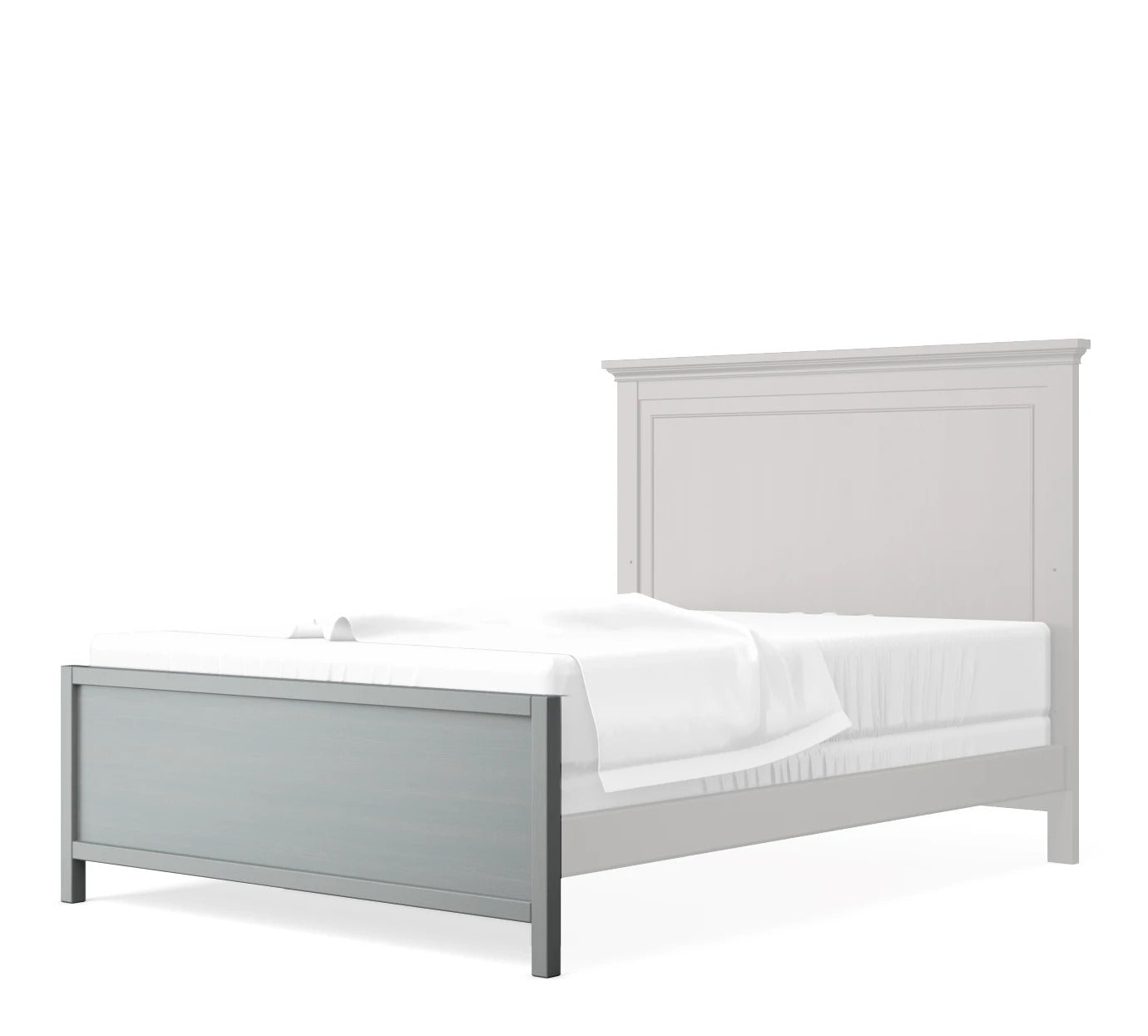 Low Profile Footboard Flint