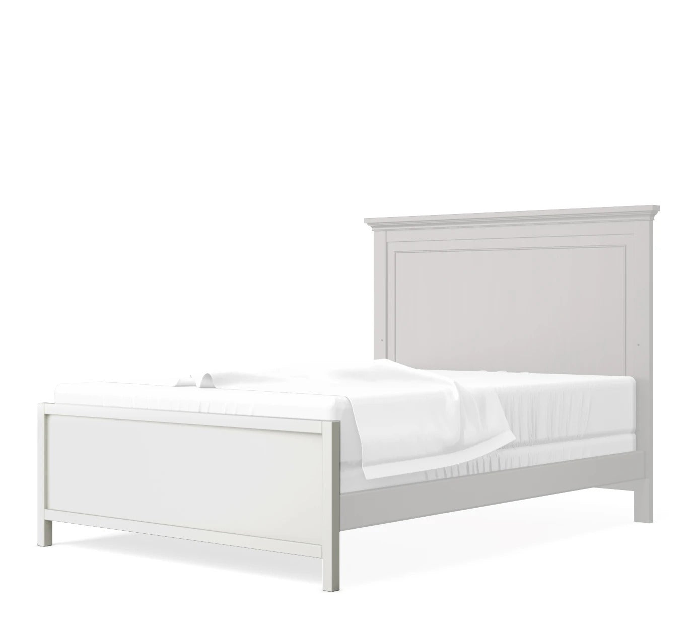 Low Profile Footboard White