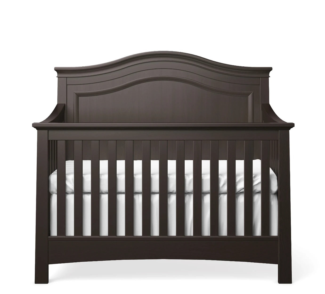 Convertible Crib Solid Back Cherry