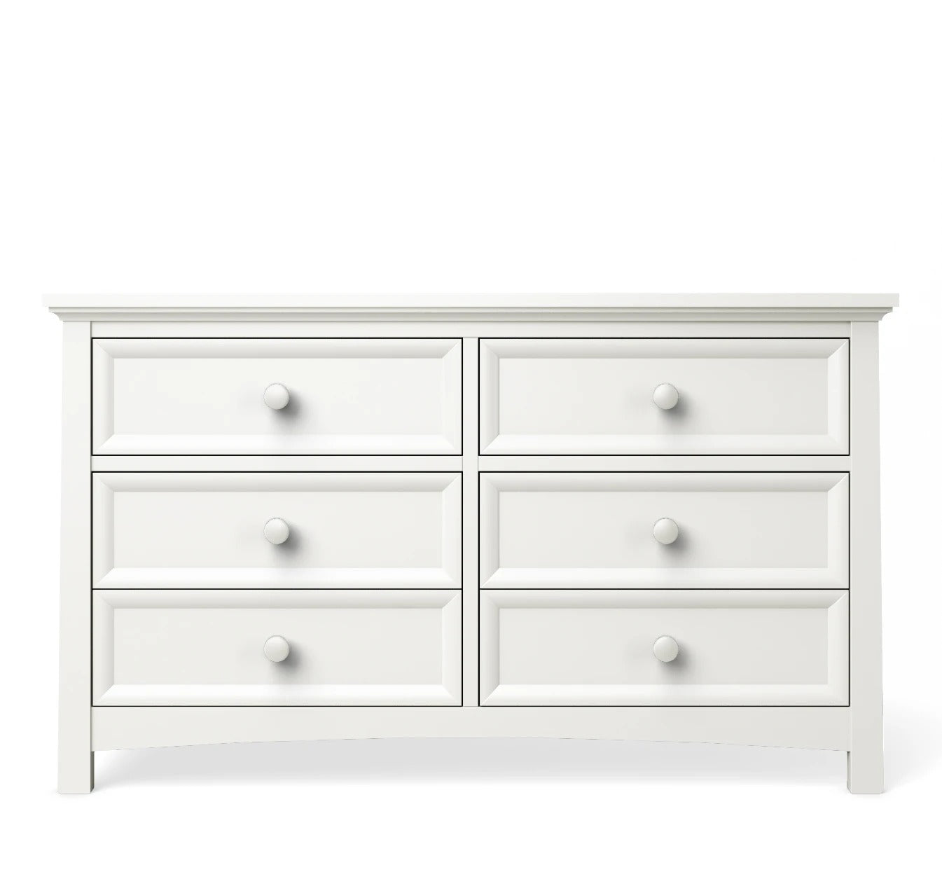 Double Dresser White