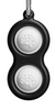Simpl Dimpl Black & White Keychain