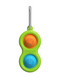 FINALSALE: Fat Brain Toys Simpl Dimpl New Bright Colors Keychain