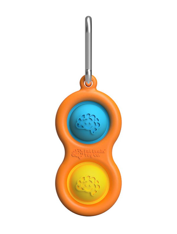 Simpl Dimpl New Bright Colors Keychain