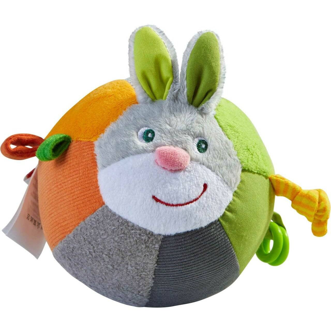 Haba Soft Bunny Ball with Rattling Effects