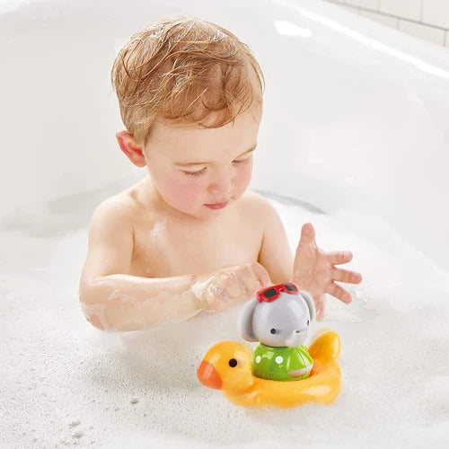 Spin Splash & Swim Elephant Color-Changing Spinning Float Bath Toy