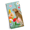 Springtime Friends - Bun And Bird, Tea Towel