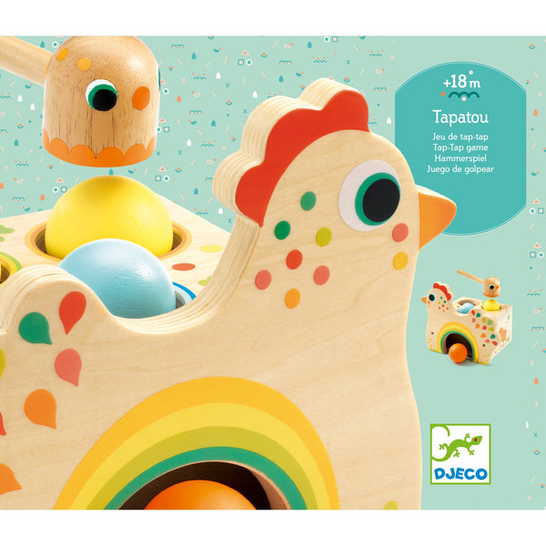 Tapatou Chicken Wooden Tapping Game