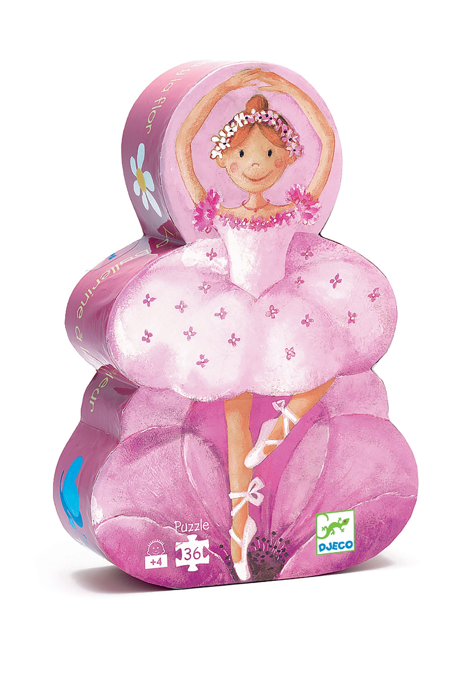 Djeco The Ballerina With The Flower -  Puzzle 36pcs