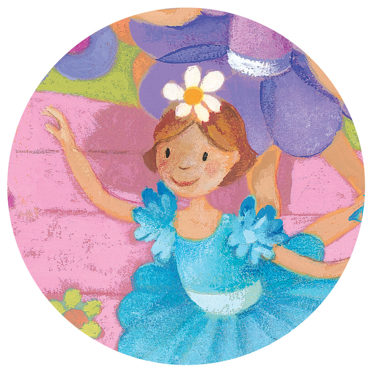 Djeco The Ballerina With The Flower -  Puzzle 36pcs