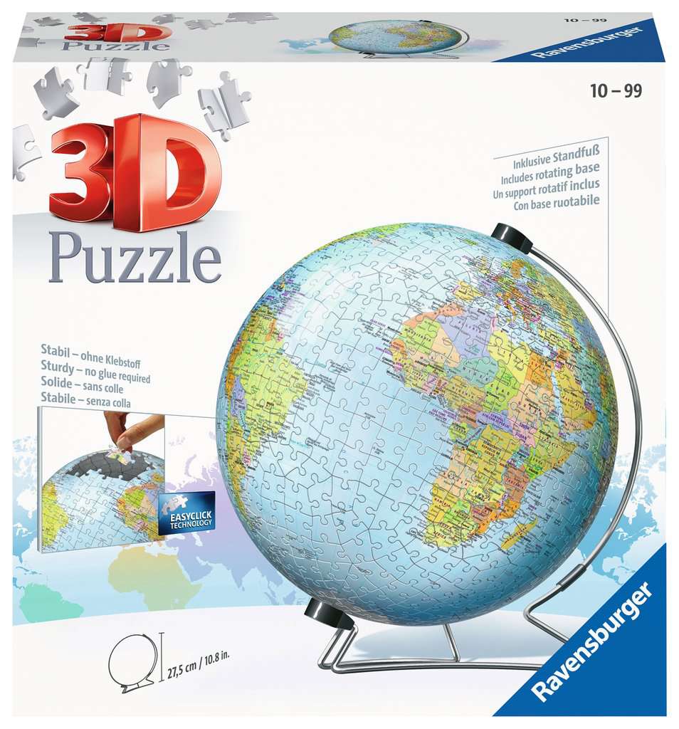 The Earth 3D Puzzle