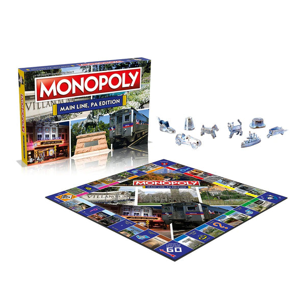 The Main Line Edition Monopoly Board Game