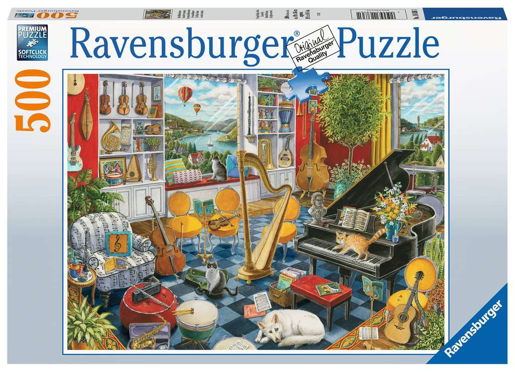 The Music Room 500PC Puzzle