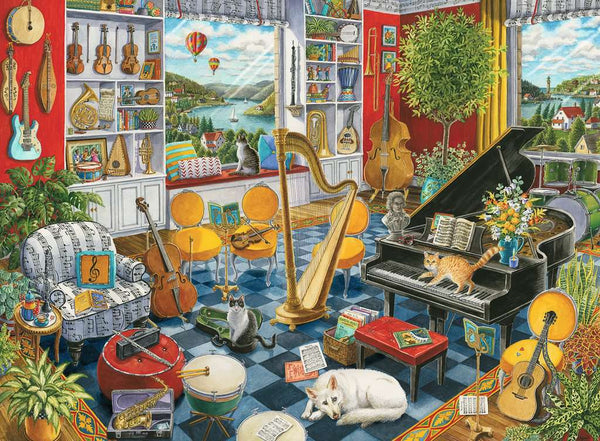 The Music Room 500PC Puzzle