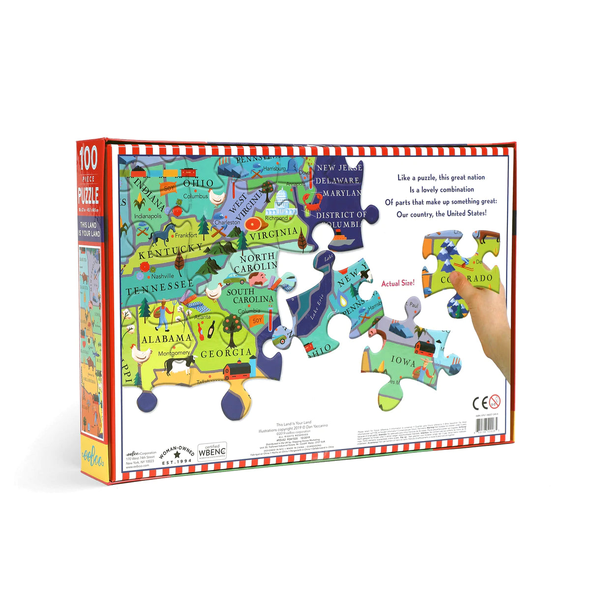 This Land is Your Land 100 PC Puzzle