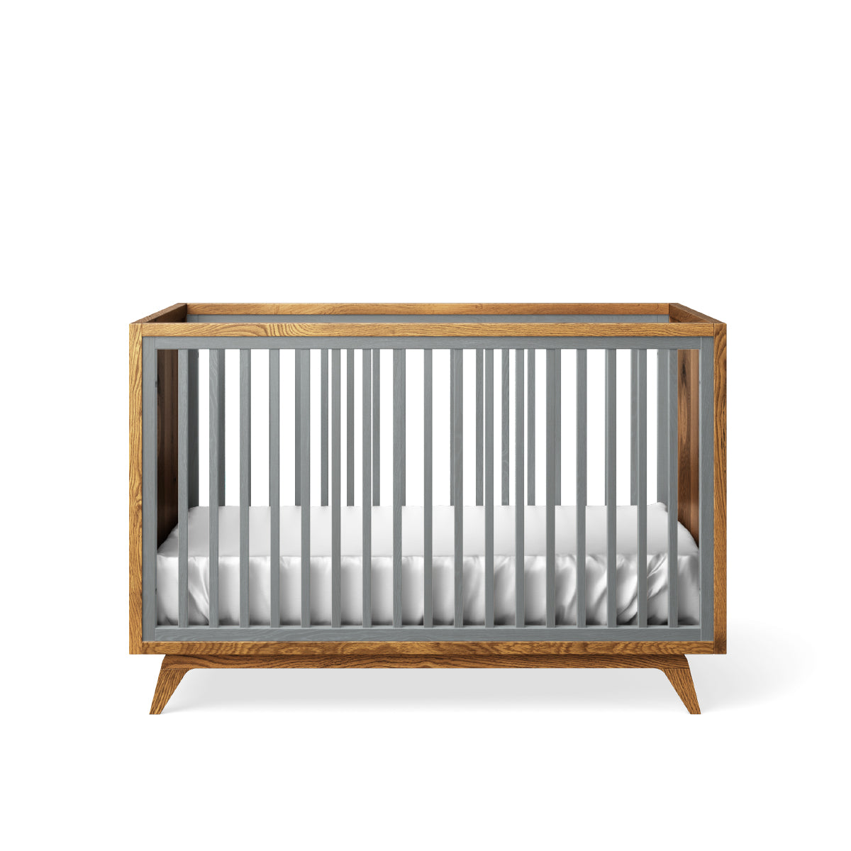 Classic Crib with Vintage Grey