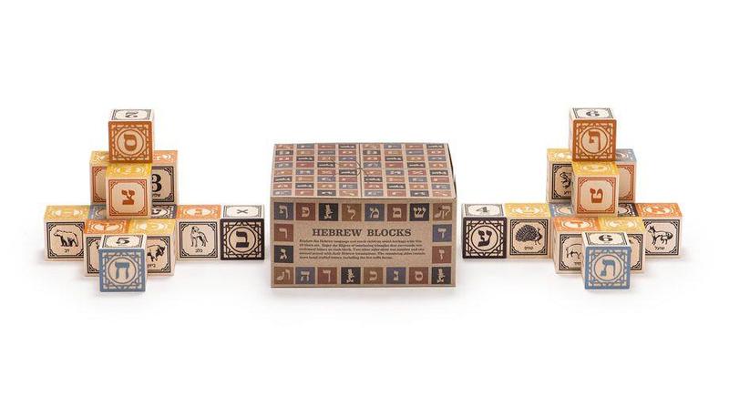 Uncle Goose Hebrew Blocks