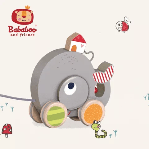 Bababoo and friends Whale Wilma Pull Along Toy