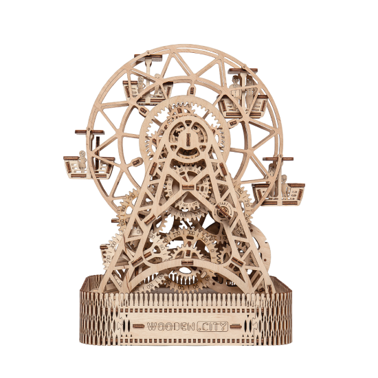 Wooden Mechanical Model: Ferris Wheel