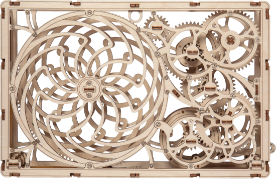 Wooden Mechanical Model: Kinetic Picture