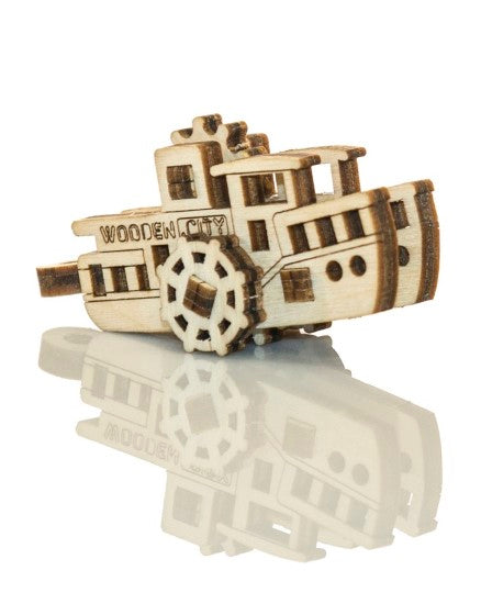 Wooden Mechanical Model: Widgets Ships