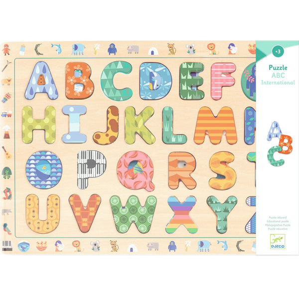 Wooden Puzzles ABC Intl