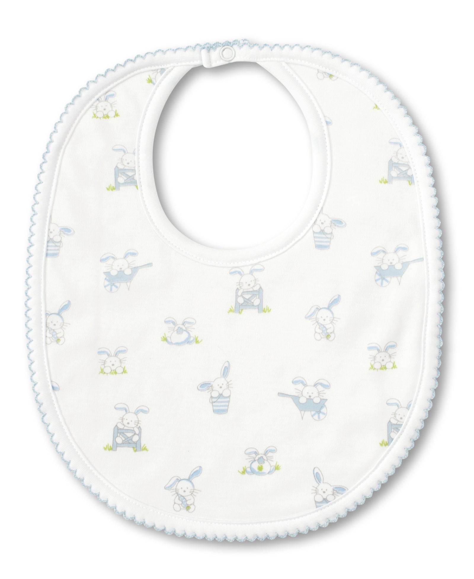 Bunny Buzz Bib, Blue