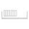 Crib Conversion Kit (Toddler Bed Rail) White