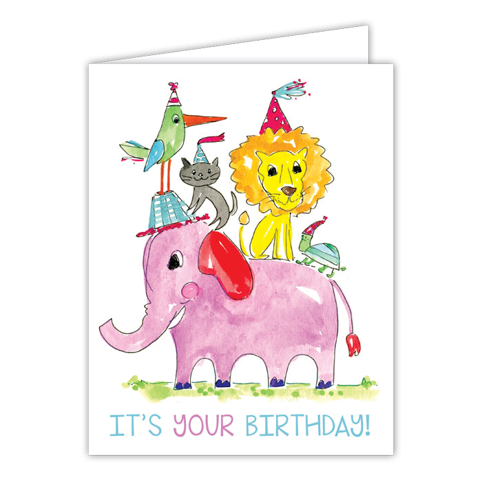 Rosanne Beck Card - Go Wild It's Your Birthday