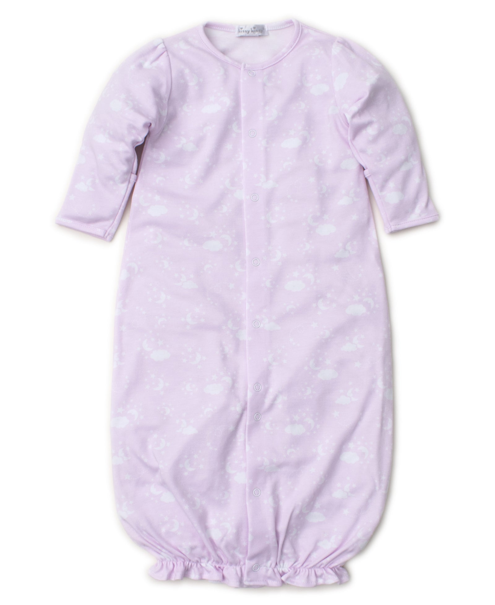 Man In The Moon Print Conv. Gown, Pink